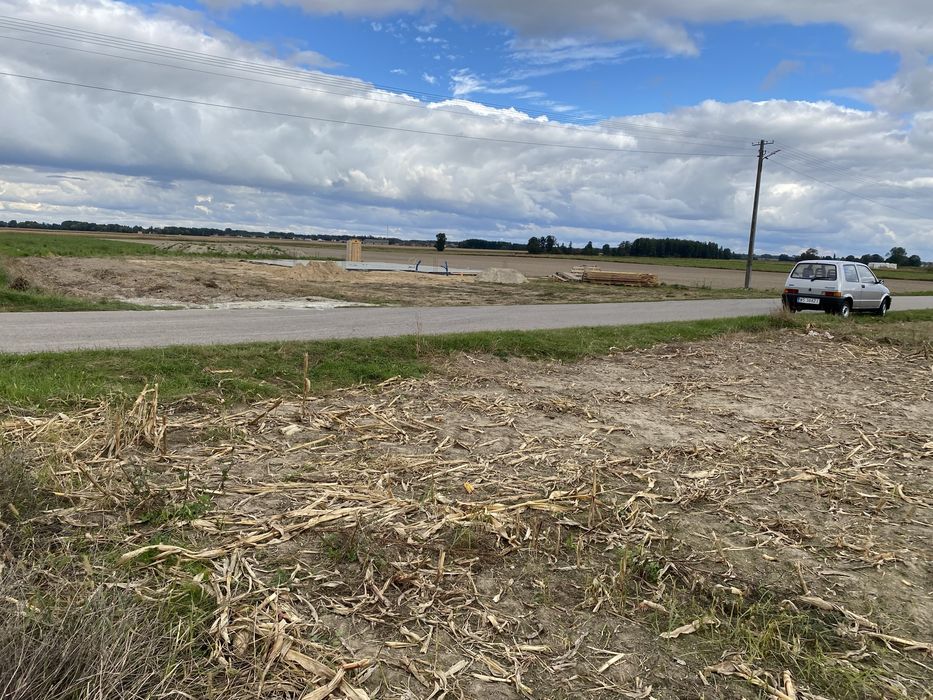 Działka 16 zł/metr asfalt, prąd, wodociąg