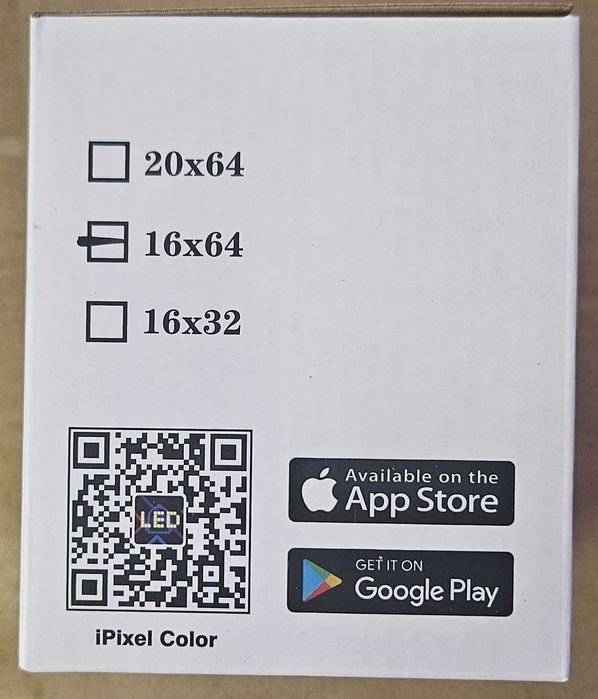 Panel Led Matrix 16x64