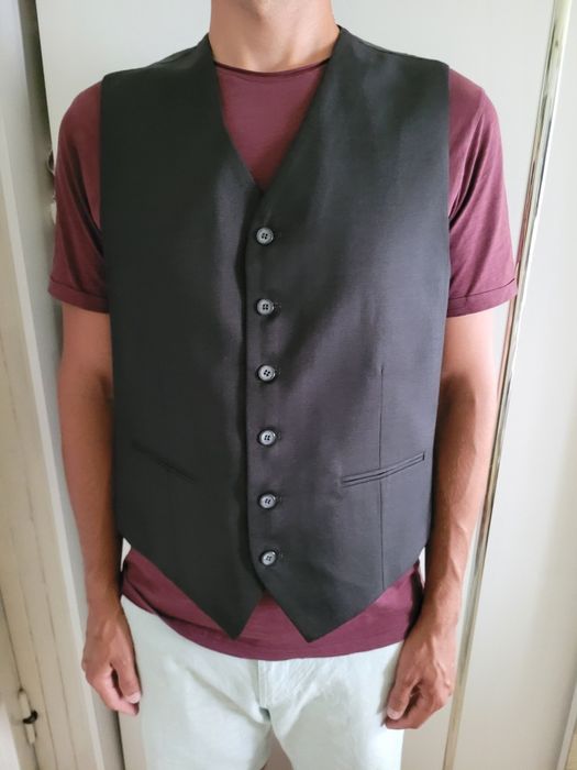 Marynarka męska Garniturowa, kamizelka Conway 52/44 Stan idealny