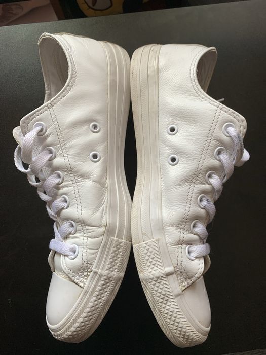 шкіряні кеди Converse