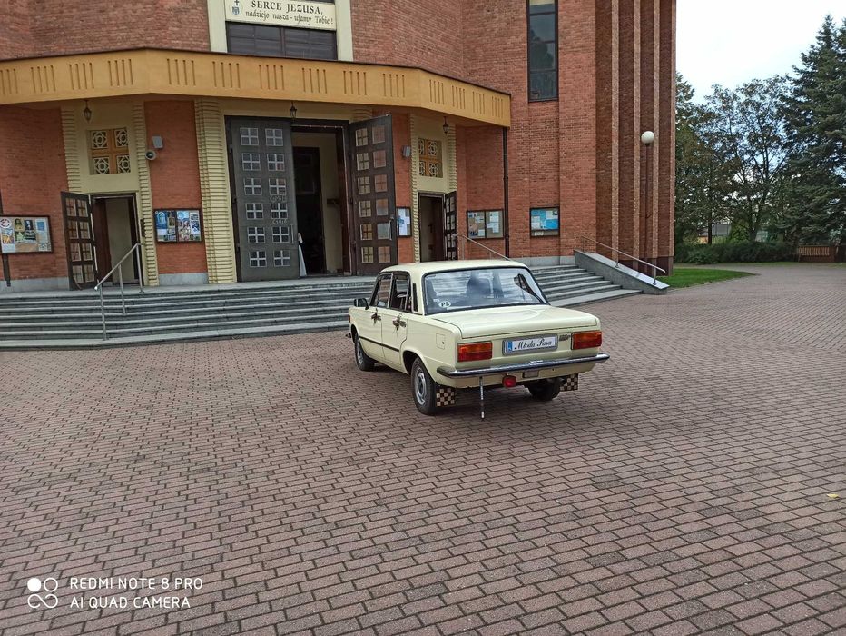 Auto do ślubu imprezy okolicznościowe Fiat 125p