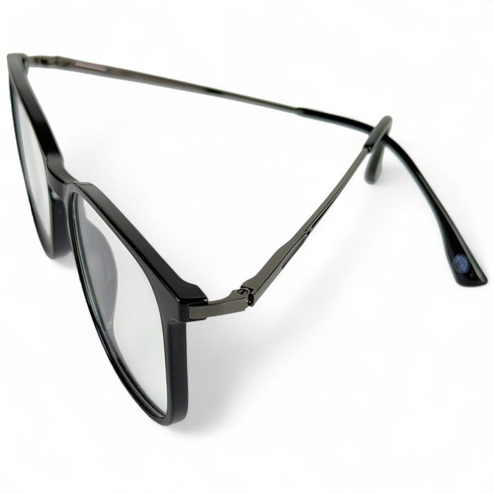 Okulary Do Komputera Zerówki TR-90 Z 4 Nakładkami Polaryzacyjnymi