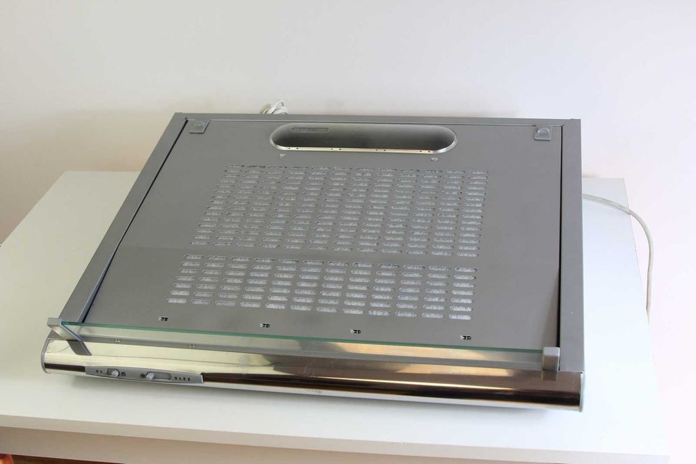 Okap kuchenny podszafkowy ARGO szary 60cm CZYSTY!