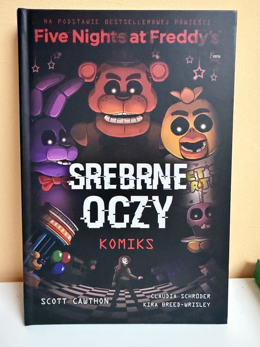 NOWA książka komiks Srebrne Oczy