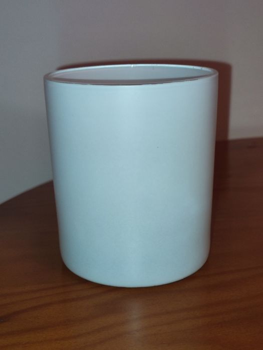 Copo vidro vela artesanal - NOVO