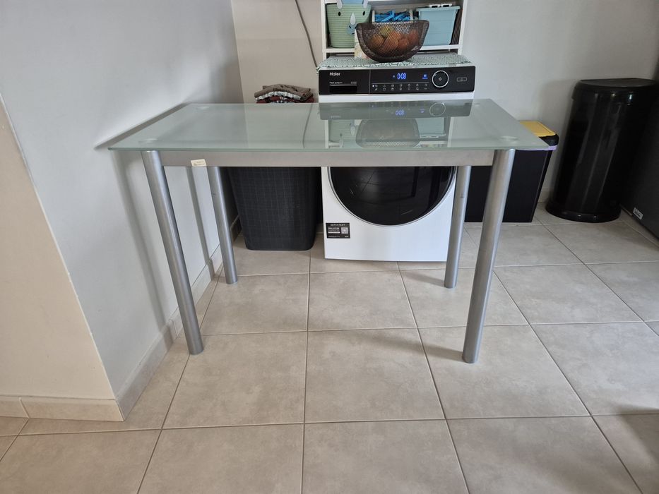 Mesa  cozinha tampo de vidro