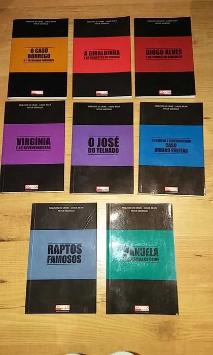 Arquivos do crime - casos reais - Artur Varatojo