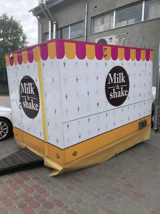 Торговый киоск/ прицеп/ бизнес – фаст-фуд, слаш, мороженое, шейк, кофе