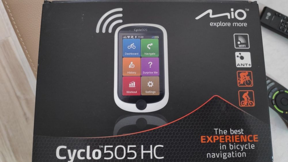 GPS Bicicleta Mio cyclo 505 HC como novo