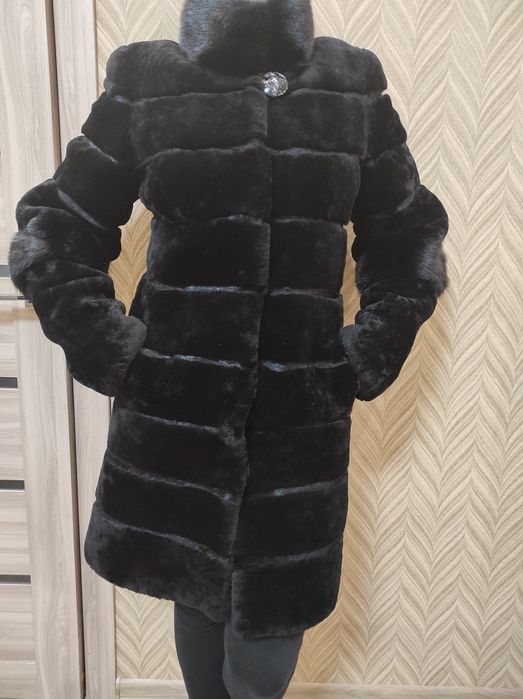 Натуральный мех, шуба мутон