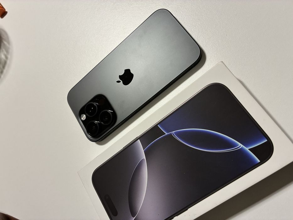 Vendo iphone 16 pro preto 128gb