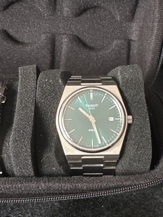 Tissot PRX 40 mm com bracelete para punho pequeno