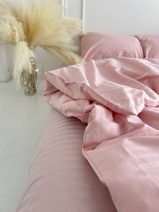 Комплект постільної білизни страйп-сатин