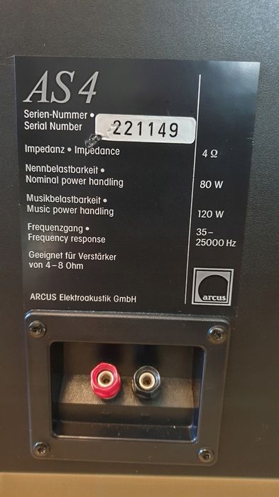 Colunas Arcus AS4 
Os