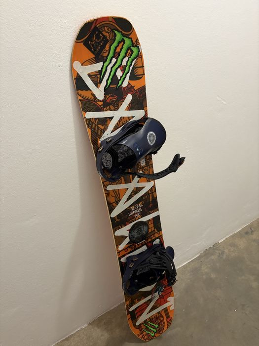 Snowboard Bateleon + Fixações Flux