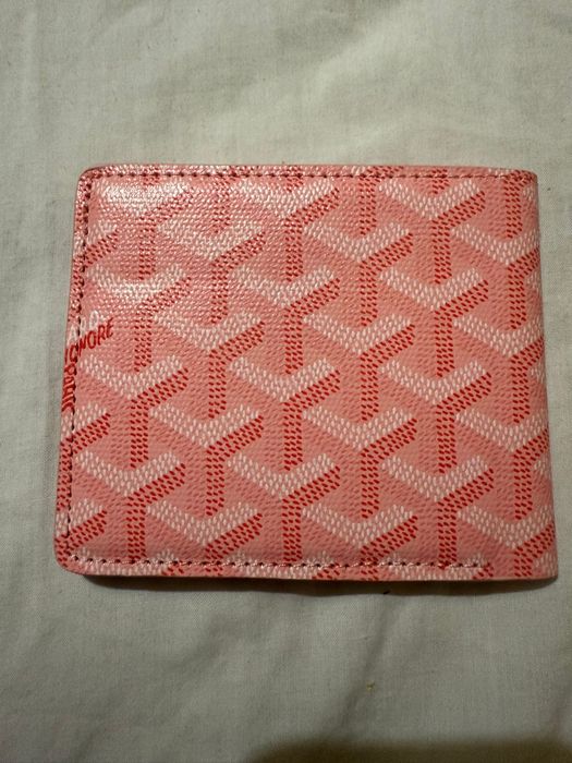 Carteira goyard rosa