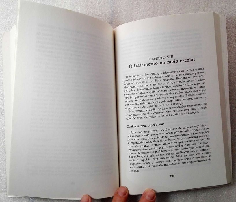Livro As Crianças Hiperactivas