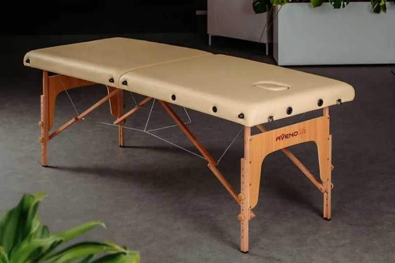 Стіл масажний  70 см / бренд-AVENO LIFE  / Бежевий з Європи для масажа