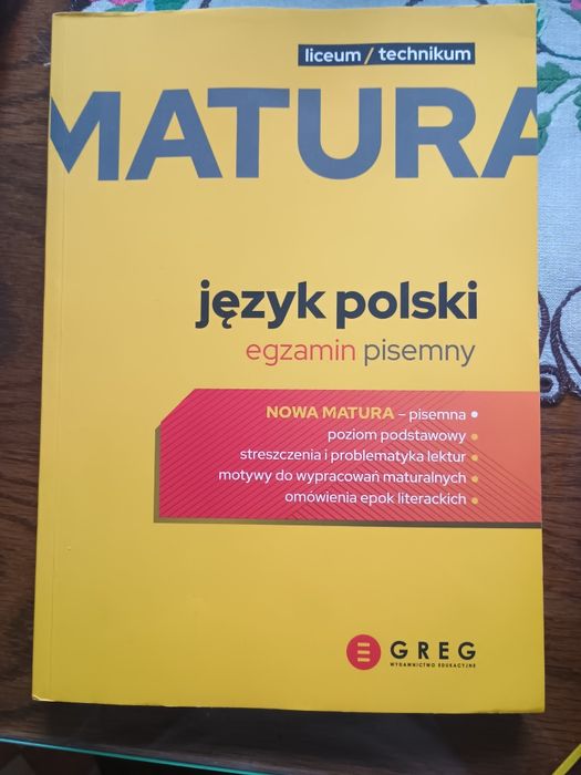 Matura język polski egazami pisemny