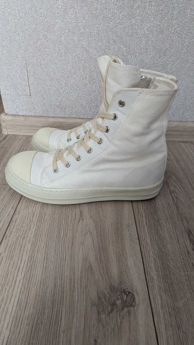 Rick Owens Ramones white