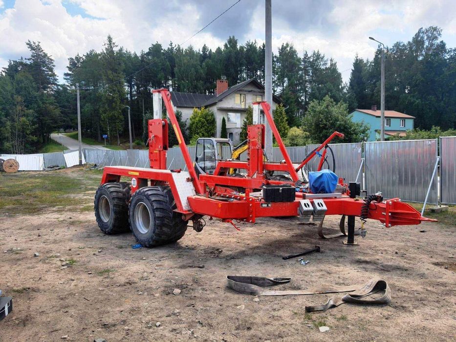 Wynajem przyczepy kablowej 20 tonowej, średnica do 5 m, szer do 2,7 m