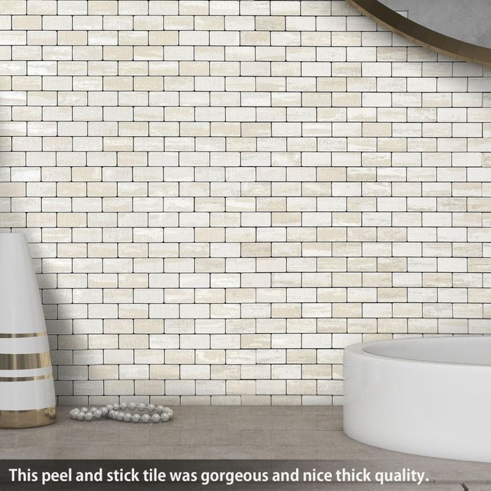 metalowe samoprzylepne matowe płytki ścienne