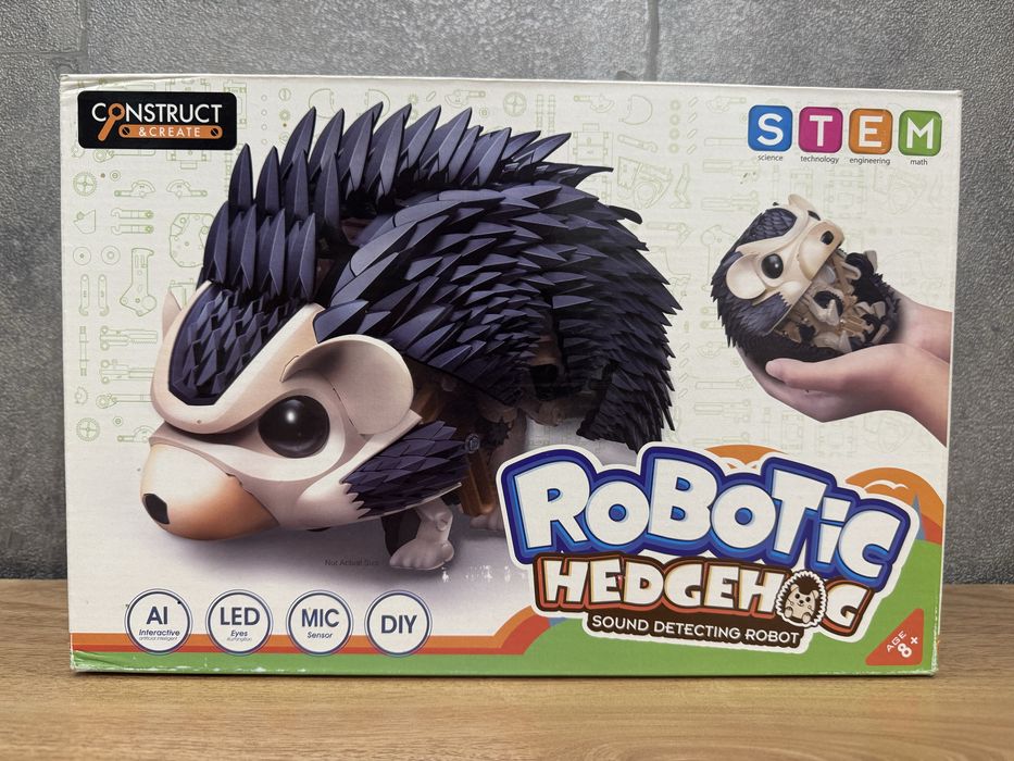 Інтерактивний конструктор робот-їжак STEM