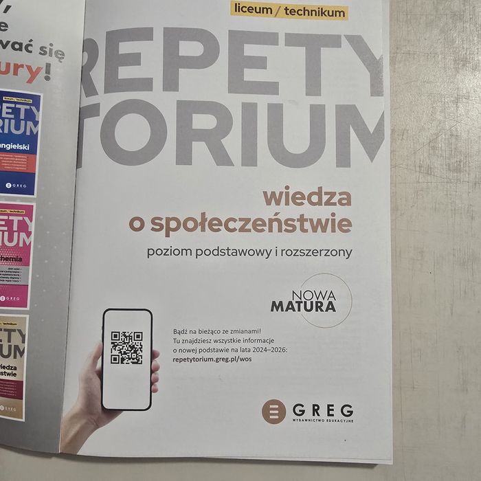 Podręcznik Repetytorum Wiedza o społeczeństwie