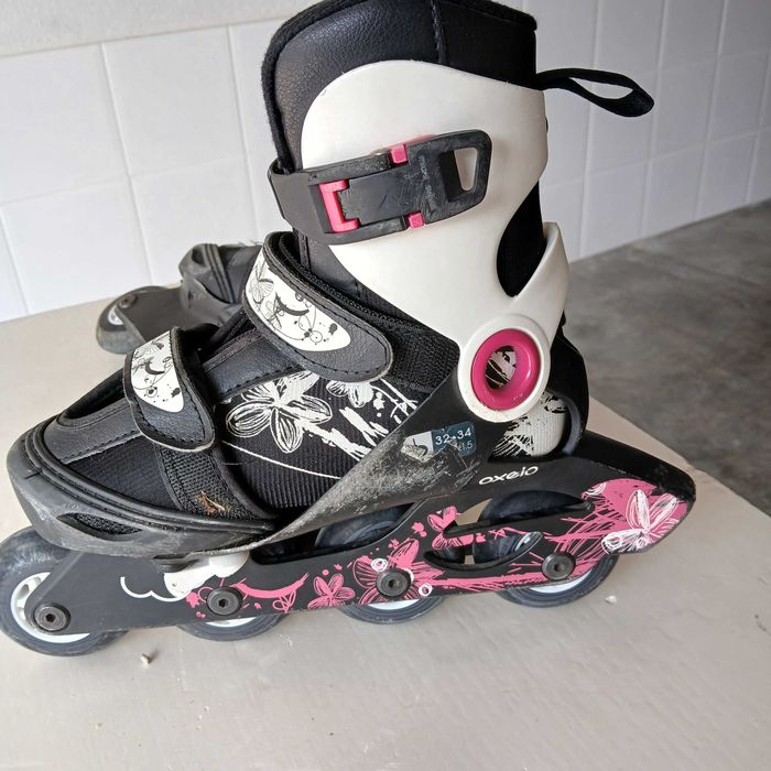 Patins em linha para menina
