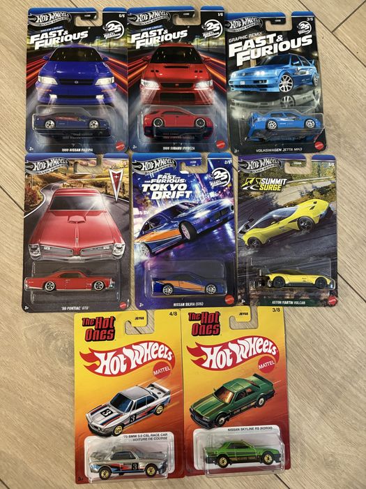 hot wheels fast & furious - купити дитячий іграшковий транспорт