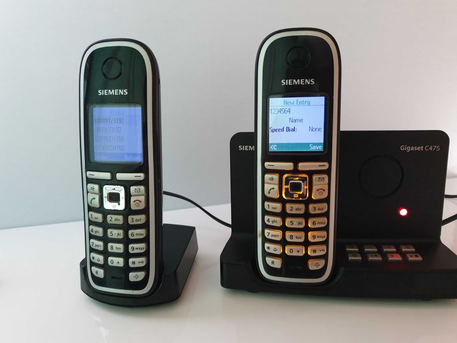 Радіотелефон Siemens Gigaset C475 + два комплекти