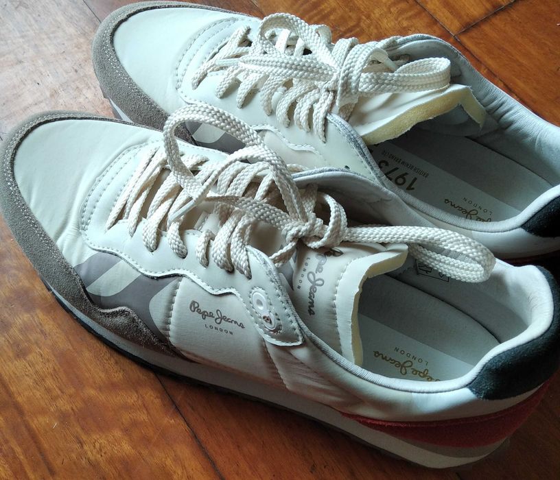 Sapatilhas Pepe Jeans - Bege - 100% originais - NOVAS
