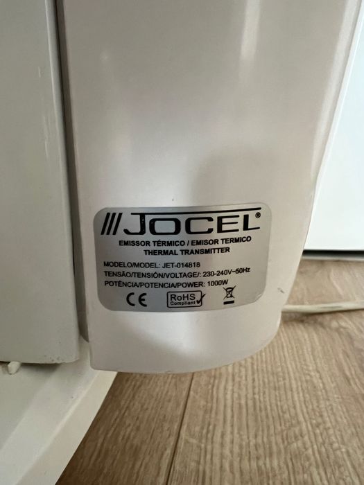 Aquecedor Jocel 1000W Programavel 2 unidades