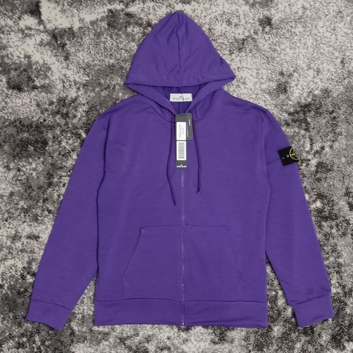 РОЗПРОДАЖ! Зіп-худі Stone island | Кофта Стон Айленд Фіолетова