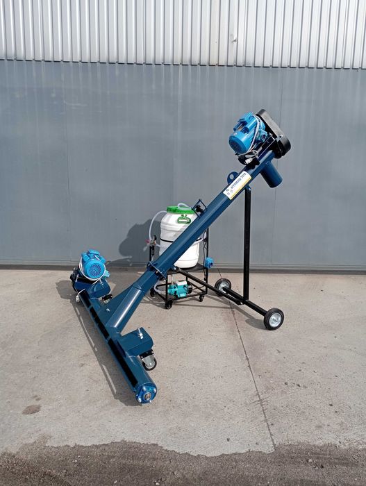 Шнековий погрузчик, загрузчик, шнек, конвейер, зерна, протруювач