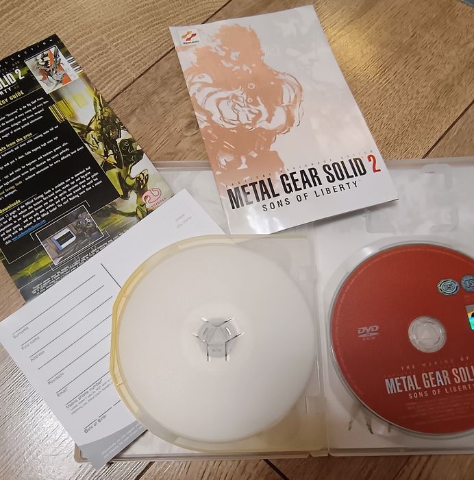 Metal Gear Solid 2 Sons Of Liberty PS2
