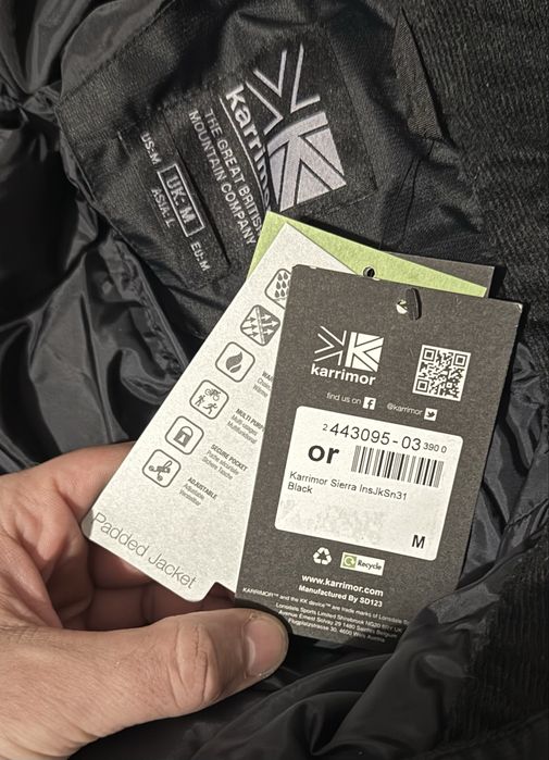 Куртка Karrimor мембрана 10k/10k thermolite gore-tex