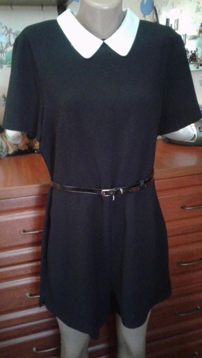 Atmosphere стильный классика ромпер-комбинезон можно в школу 16/50р