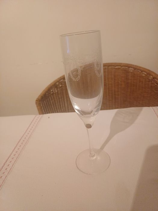 Serviço  copos cristal Fabrica Marinha Grande