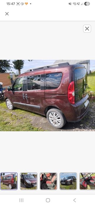 Fiat doblo 7 osobowy 2012 r