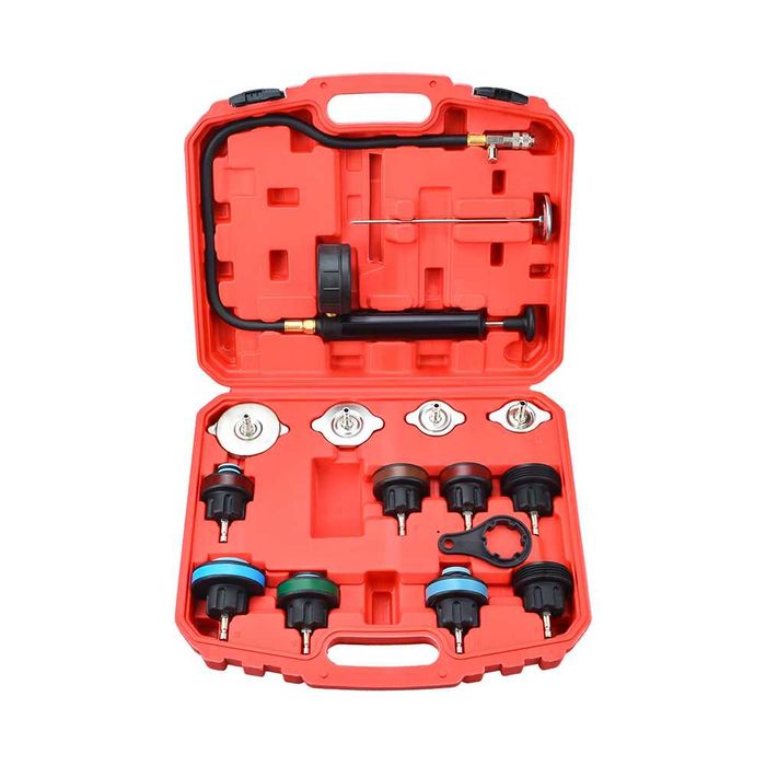 Testador de Pressão para Sistemas de Refrigeração Automóvel (15 Peças)