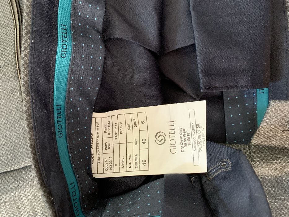 Костюм чоловічий класичний (двійка)