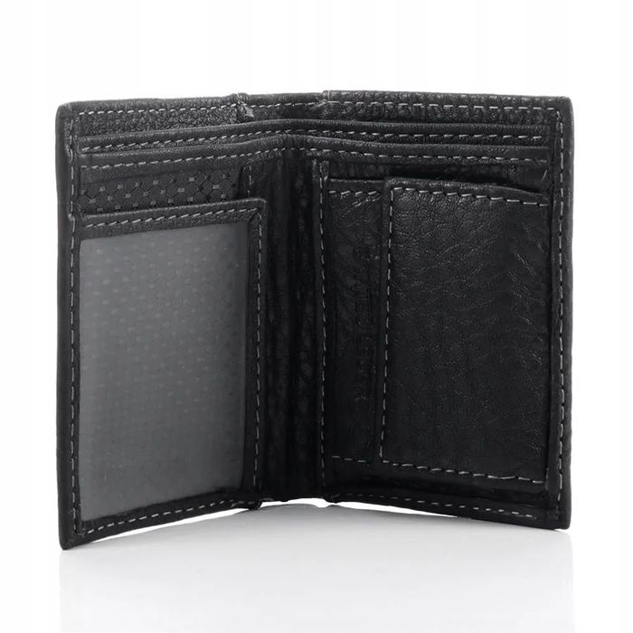 portfel męski wild e-skóra duży pionowy bez zapięcia