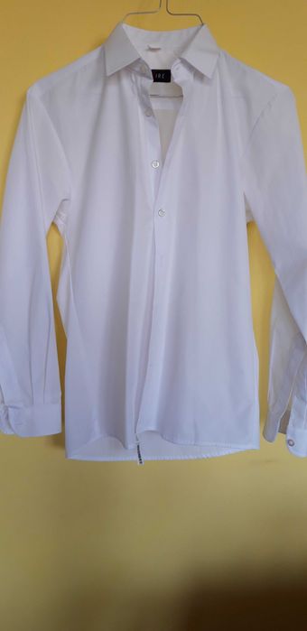 Biała koszula dla chłopca rozm 152 cm