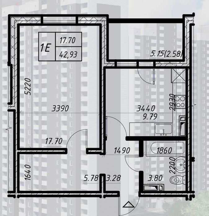 Продам 1 кімн квартиру, Коноплянська, 22А, Оболонський р-н