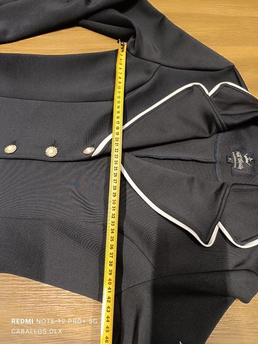 S Frak jeździecki Felix Buhler navy granatowy