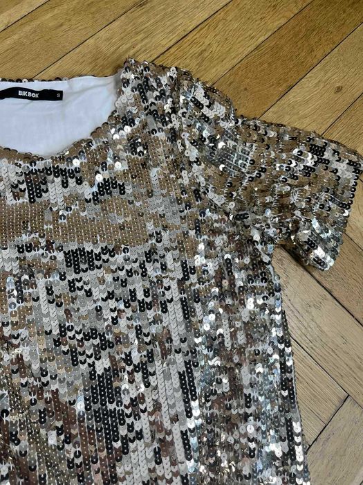 Sukienka cekiny r. S