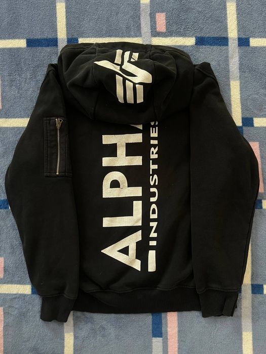 Худі Alpha industries big logo