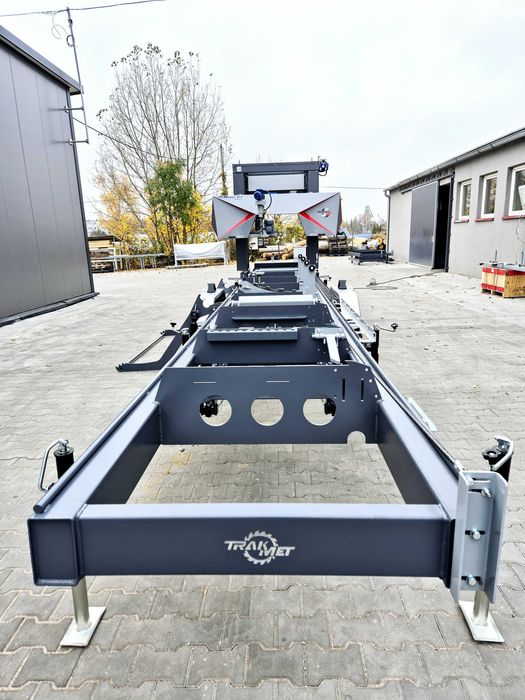 mobilny trak taśmowy TTP-600 Premium koła 600mm profesjonalny TRAK-MET