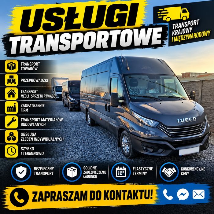Usługi Transportowe - busem Iveco